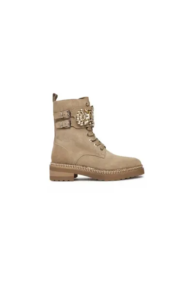 Ghete dama 304523908 - Piele naturala - Bej - Bej
