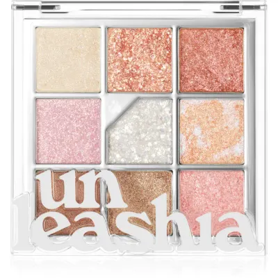 Unleashia Glitterpedia Eye Palette paletă cu farduri de ochi culoare No.1 All Of Glitter 6.2 g