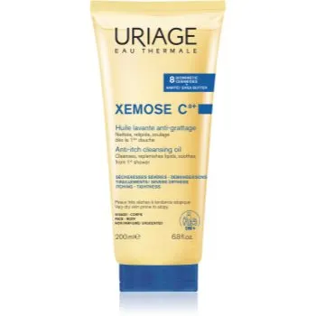 Uriage Xemose C8+ Anti-Itch Cleansing Oil ulei calmant pentru curatare pentru piele uscată, cu tendință la eczeme