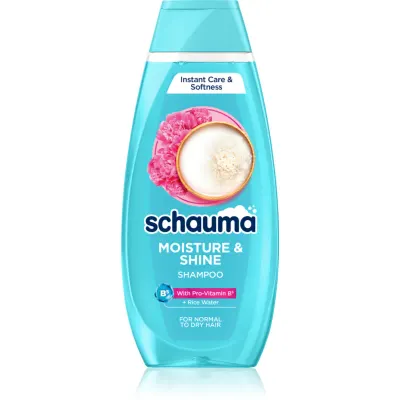 Schwarzkopf Schauma Moisture & Shine sampon hidratant pentru par normal spre uscat 400 ml