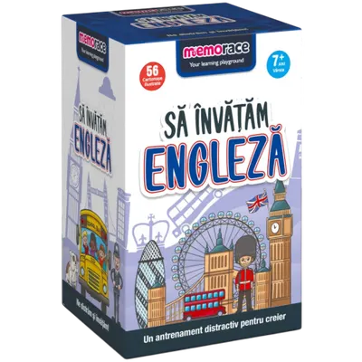 Memorace – Sa invatam engleza | Joc educativ pentru invatarea limbii engleze