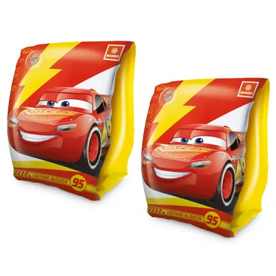 Set aripioare inot, Mondo, Disney Cars, Lightning McQueen, 15 x 23 cm
