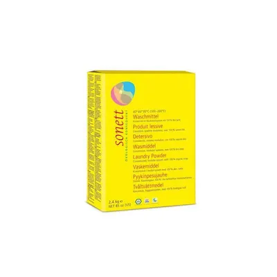 Detergent praf pentru rufe ecologic 2.4kg Sonett