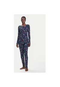 Pijama dama 3SUP3P03N - Bumbac - Bleumarin