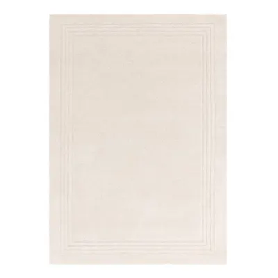 Covor fildeș țesut manual din lână 120x170 cm Orlo Ivory – Asiatic Carpets