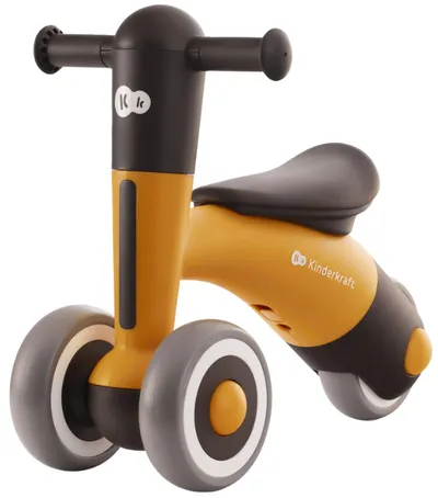 Bicicletă de echilibru KinderKraft - Minibi, Honey yellow