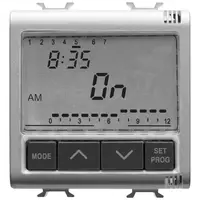 Programator electronic 1 canal 2M Gewiss Chorus GW14581, titan