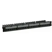 Patch panel equipped cu 24 RJ 45 connectors LCS³ - 19 - 1U - Cat.5e FTP - cu empty cassettes to be equipped