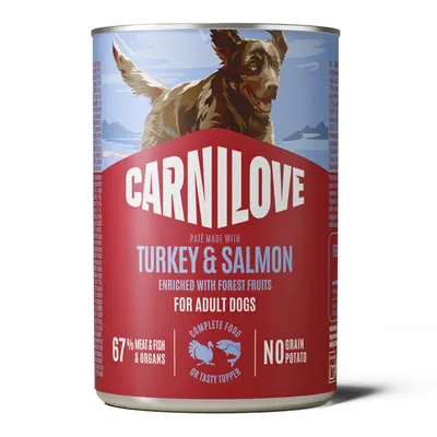 Carnilove Dog Can Pate Turkey & Salmon 400 g