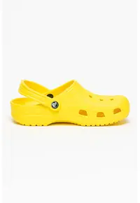 Saboti slingback cu model unisex Classic Roomy - Galben
