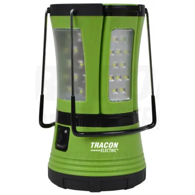Lampa camping STLCAMP10W 10W, 6000K, 3,7V 1800mAh, 600lm, IP44, 3h