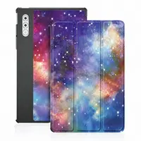 Husa pentru Lenovo Yoga Tab Plus, Techsuit, FoldPro Galaxy, Multicolor