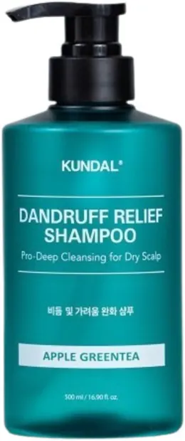 Kundal Șampon anti-mătreață Apple Green Tea, 500 ml