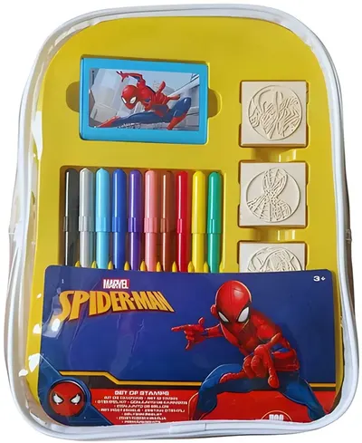 Set creativ Multiprint Spider-Man - în rucsac