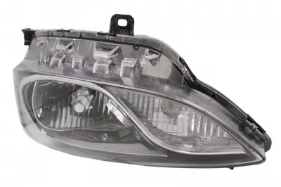 Far Stanga (H4 PY21W W5W, electric, cu motor, culoare insert: negru, culoare semnalizator: alb) potrivit HYUNDAI ACCENT IV