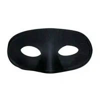 Masca domino copil neagra