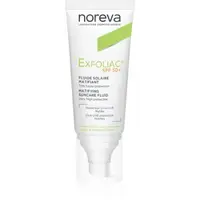 Noreva Exfoliac Mattifying Suncare Fluid SPF 50+ fluid protector mat pentru fata SPF 50+