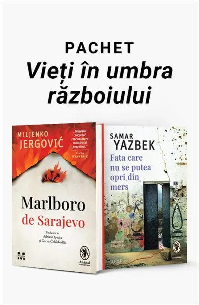 Pachet Vieți în umbra războiului. Marlboro de Sarajevo/Fata care nu se putea opri din mers