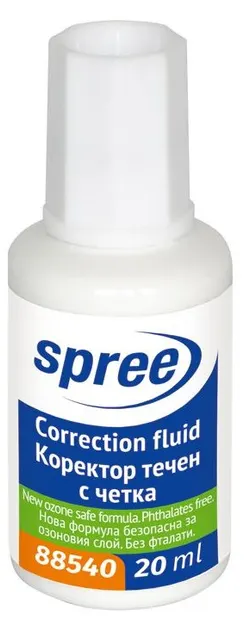 Corector lichid cu pensula Spree, 20 ml