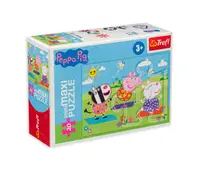 Mini puzzle Trefl din 20 de piese maxi - Zile fericite cu Peppa, sortiment