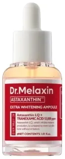 Dr. Melaxin Fiolă facială de albire Astaxanthin, 30 ml
