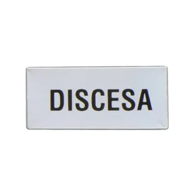 Eticheta cu text pentru LPX AU100 LEGEND HOLDER, DISCESA