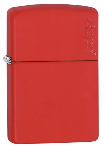 Bricheta Zippo Red Matte, rosie
