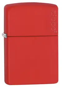 Bricheta Zippo Red Matte, rosie