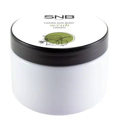 SNB Professional Scrub pentru mâini și corp cu lime, 300 ml