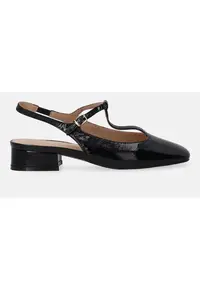 Pantofi Mary Jane Cu Toc Masiv
