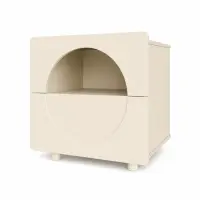 Noptiera Moderna Minimalista cu spatiu de depozitare