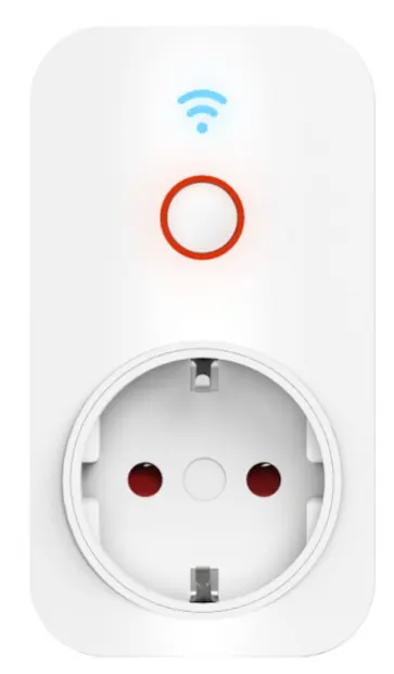 Priză inteligentă Hama - 176612, 2xUSB, albă