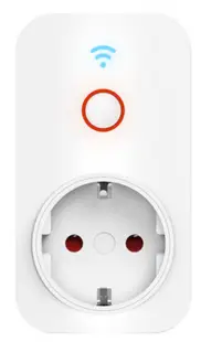 Priză inteligentă Hama - 176612, 2xUSB, albă