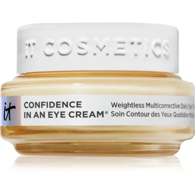 IT Cosmetics Confidence In an Eye Cream crema anti rid pentru ochi cu peptide pentru femei 15 ml