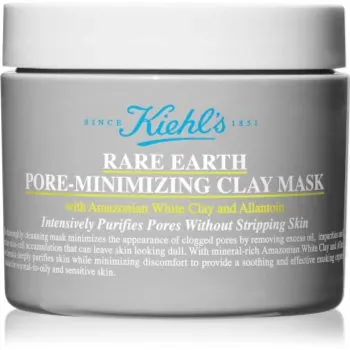Kiehl's Rare Earth Deep Pore Cleansing Mask masca pentru curatare profunda cu argila