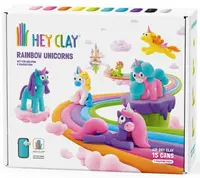 Trusa de modelat argilă Hey Clay - Unicorni