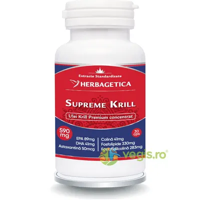 Supreme Krill Oil Omega 3 30Cps