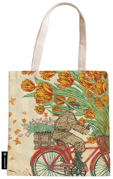 Geanta textila Paperblanks Holland Spring - 38 х 38 cm