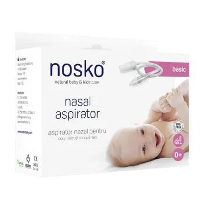 Aspirator nazal pentru nou nascuti si copii, Nosko Baby