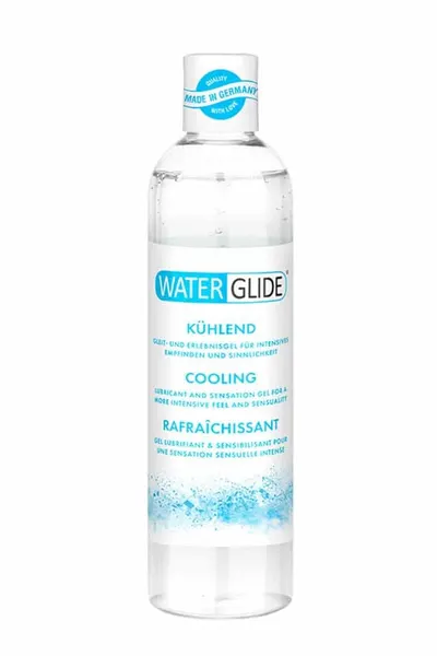 Lubrifiant pe bază de apă, Waterglide, 300ml, efect răcoritor