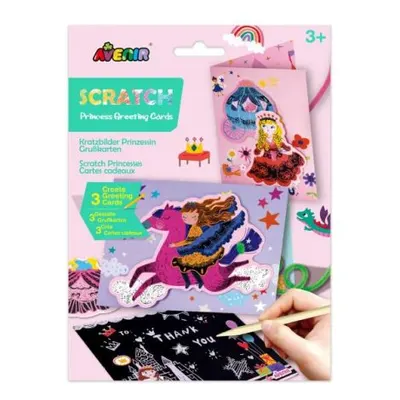 Set de razuit si realizat Felicitari - Printese