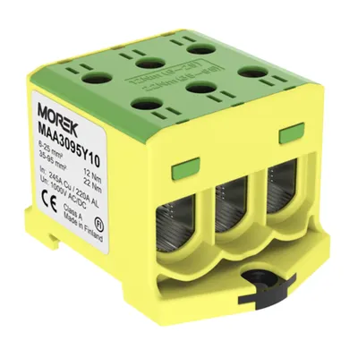 OTL95-3 ye/gr 3xAl/Cu 6-95mm² 1000V Clema distribuitor