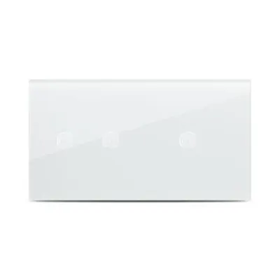 Placa ornament dubla pentru Intrerupator TOUCH 2T+1T - actionare prin atingere