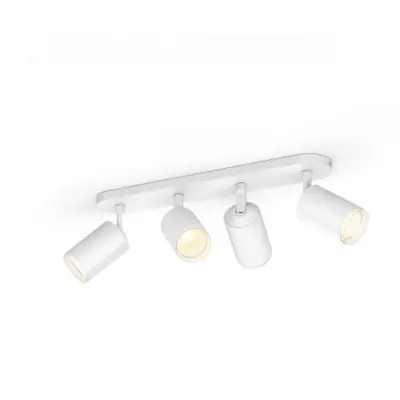 HUE 5063431P7 Spot Aplicat Fugato 4 x LED 1400lm BT RGB GU10 Alb