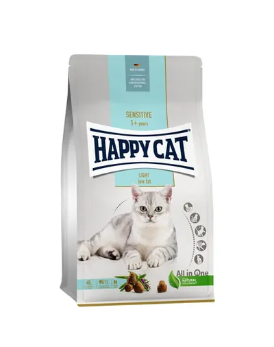 HAPPY CAT Sensitive Light hrana uscata pentru pisici adulte cu sistem digestiv sensibil 4 kg