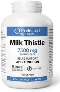 Milk Thistle, 180 capsule moi, Natural Factors