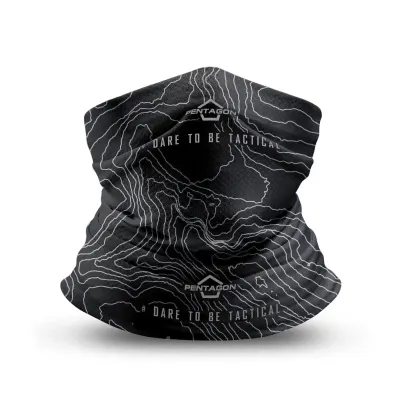 Bandana neagra SKIRON TOPOGRAPHIC MAP Pentagon - Default Title
