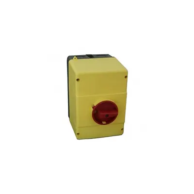 Enclosures pentru MPX³ 32H and 32 mA - IP65 - cu yellow/rosu rotary handle