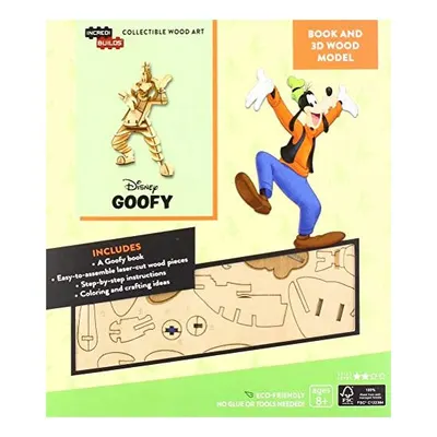 Disney: Goofy Book and 3D Wood Model