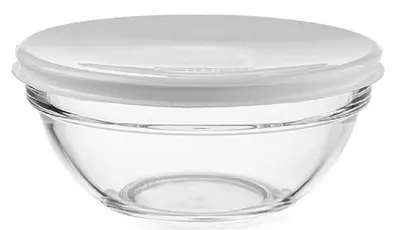 Bol de sticlă cu capac Luminarc - Empilable Caps, 2 L, 23 х 10.5 cm